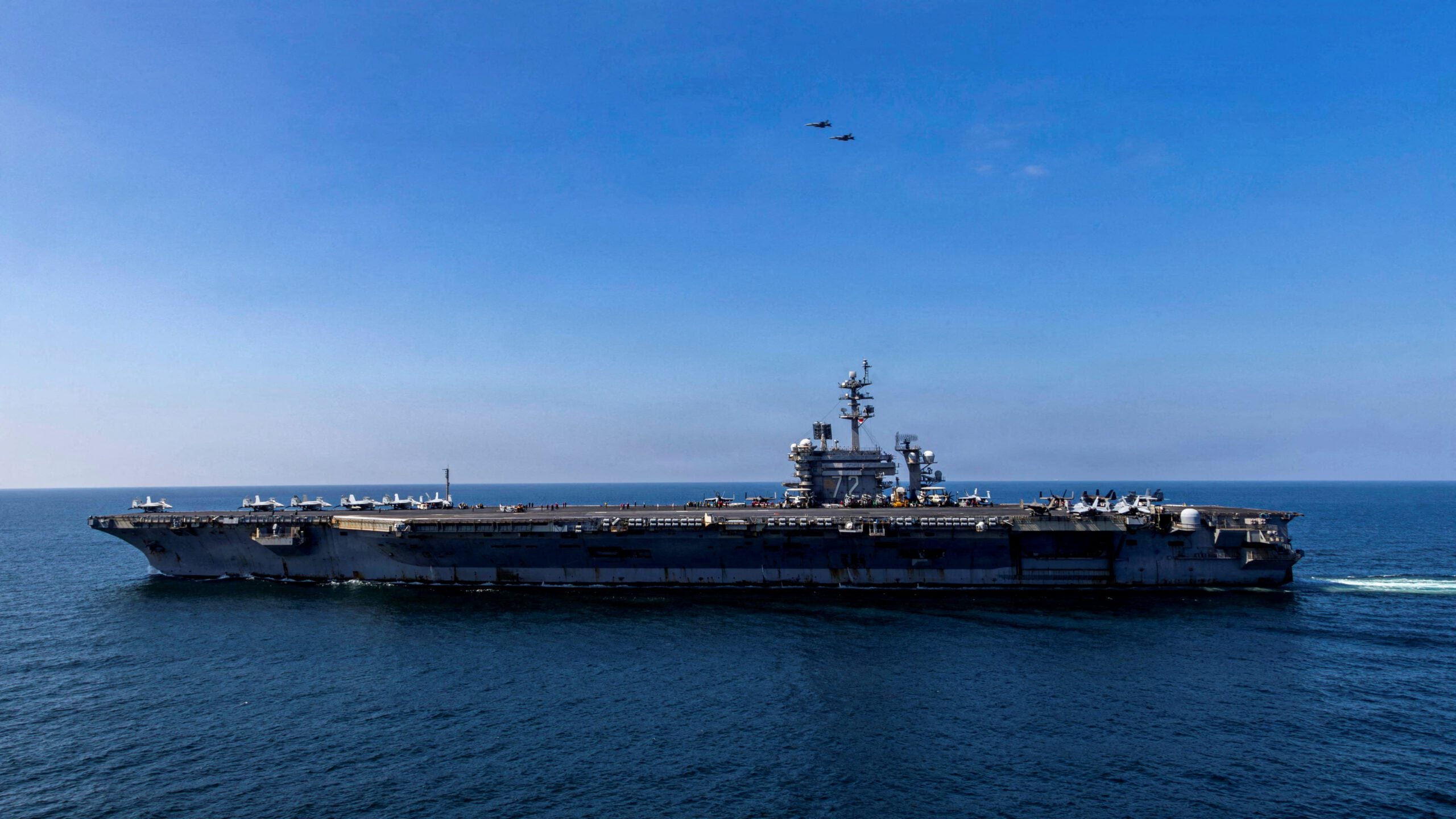 USS Abraham Lincoln supports Operation Epic Fury