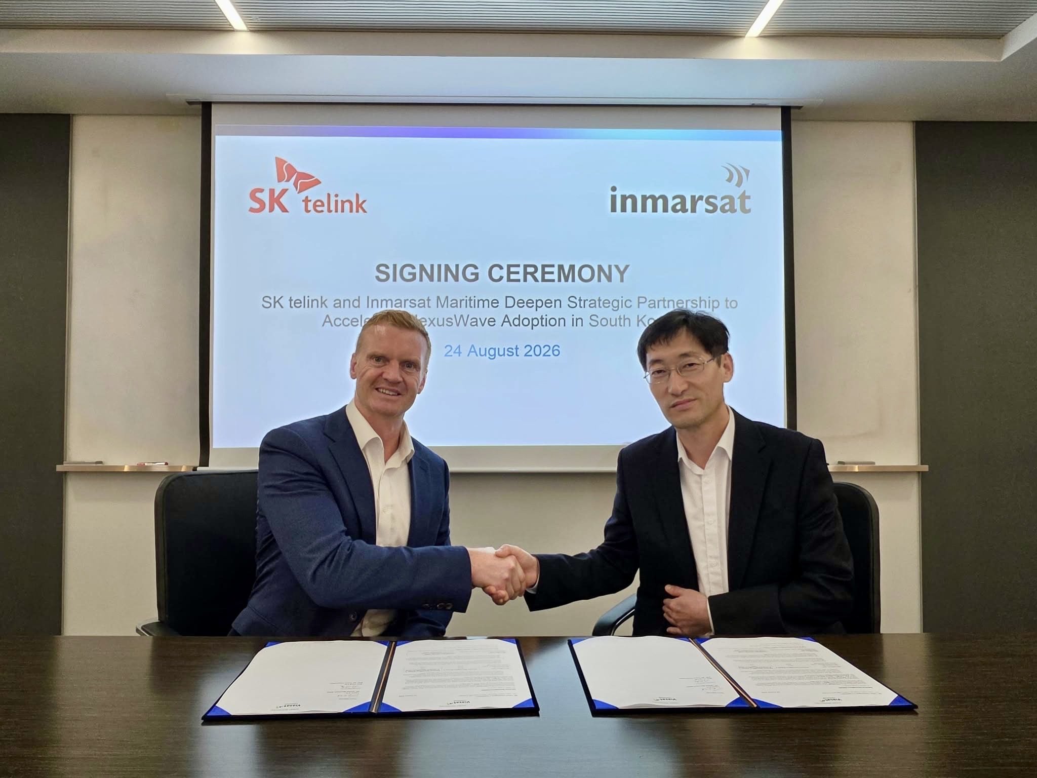 Inmarsat Maritime and SK telink deepen strategic partnership to accelerate NexusWave adoption in South Korea