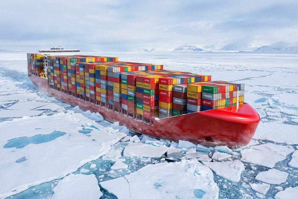 China-Russia Arctic Shipping Push Accelerates With New Ice-Class Container Ships