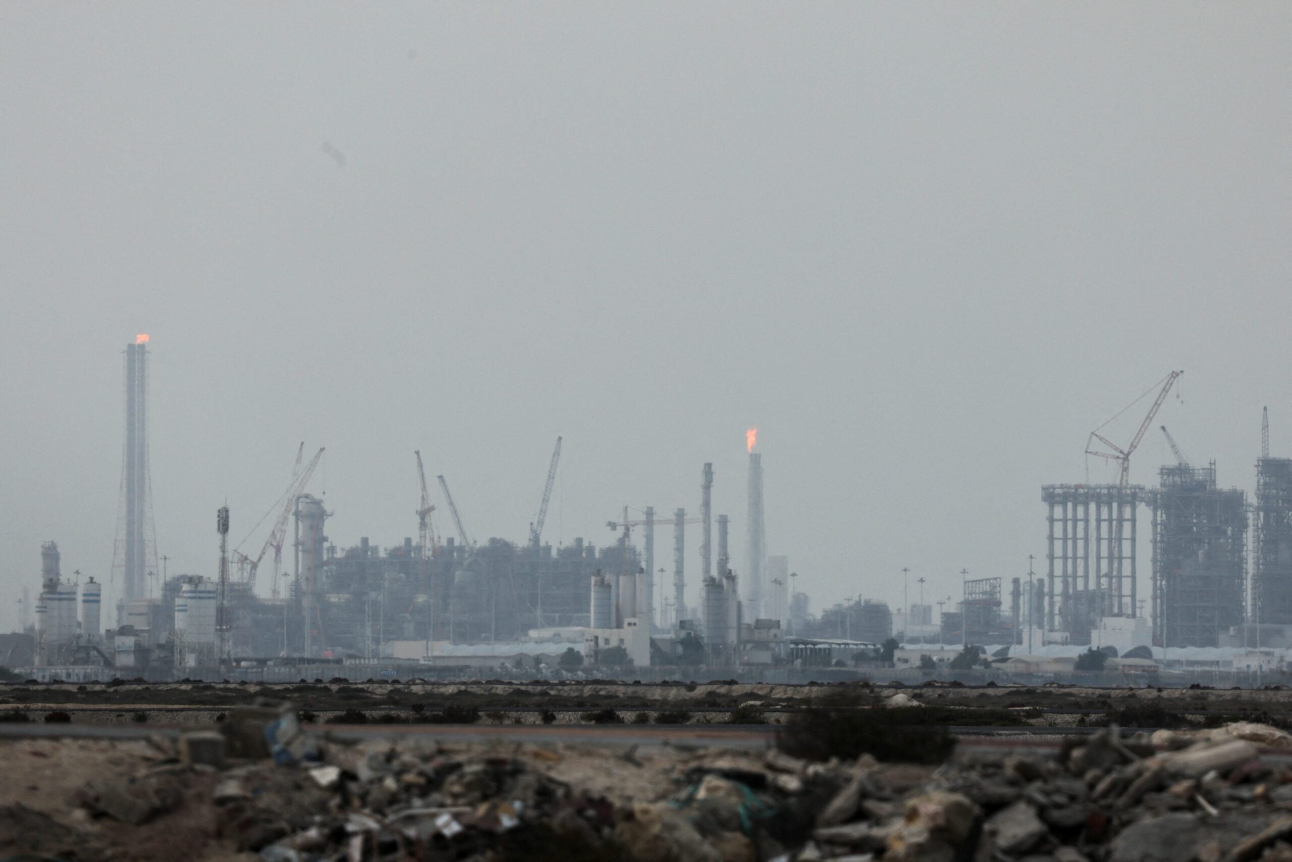 QatarEnergy's liquefied natural gas (LNG) production facilities, amid the U.S.-Israeli conflict with Iran