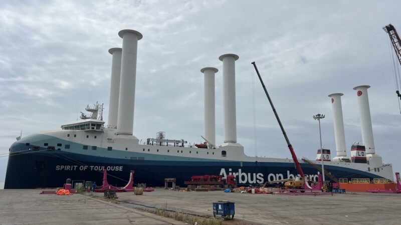 Wind assisted shipping gains ground as Airbus RoRo adds rotor sails