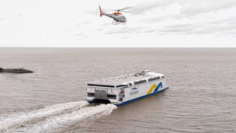 World’s Largest Battery-Electric Ship Begins Commercial Service in South America
