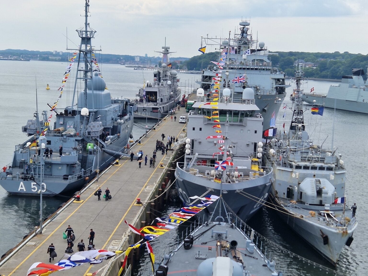 Five Arrested in NATO Warship Services Fraud Probe
